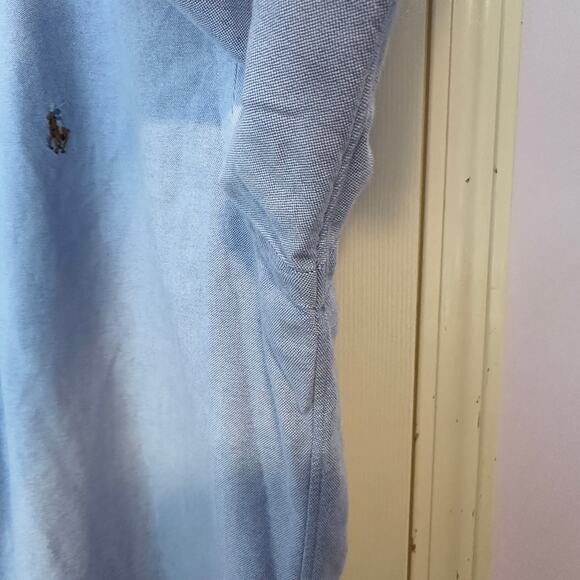 Ralph Lauren Yarmouth Oxford Long Sleeve Button Down Dress Shirt Size 16-34 Pony - Picture 8 of 9